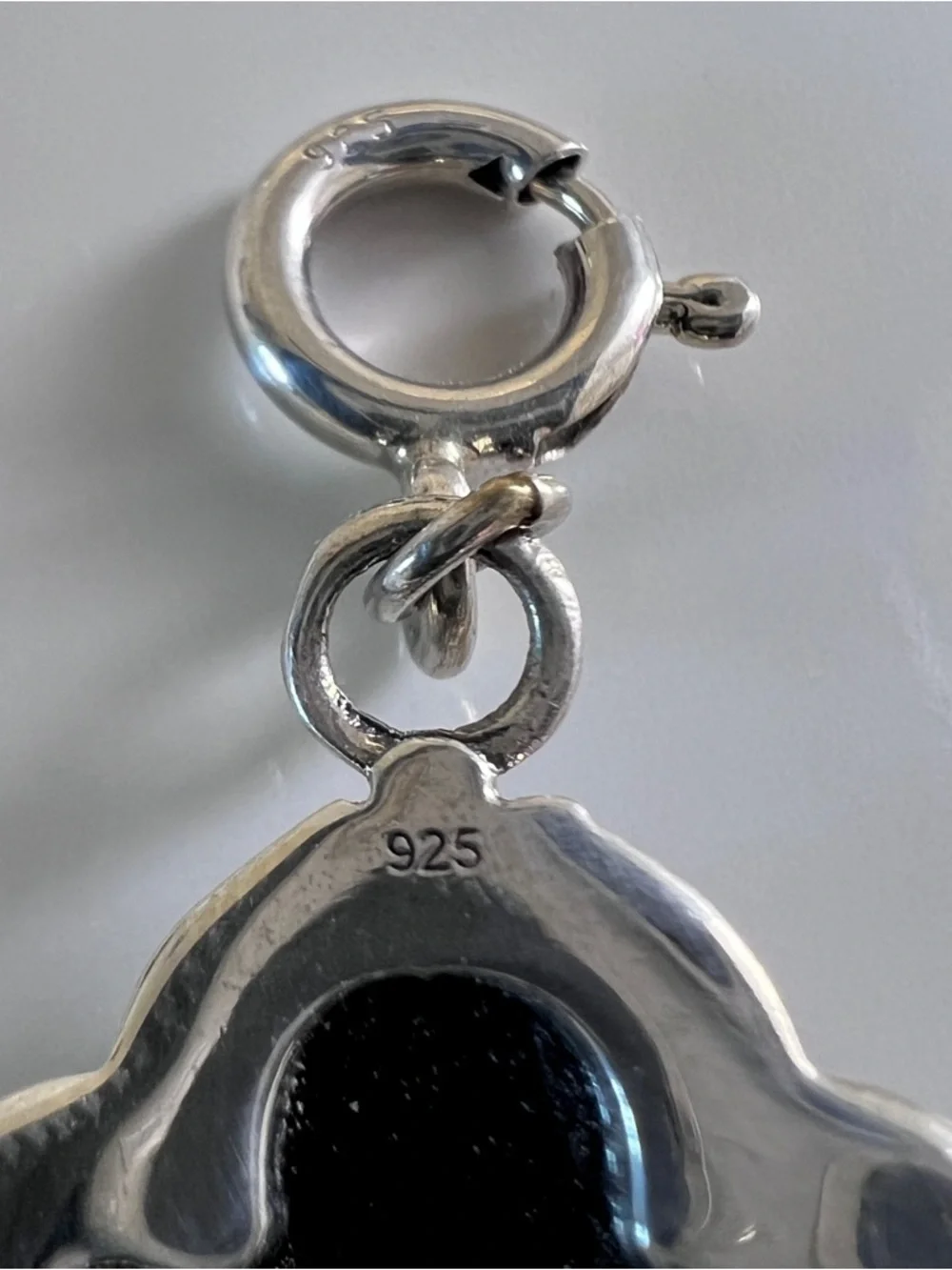 Krush Kandy Sterling Silver 925 Onyx Halloween theme Earrings and Pendant charm - Picture 7 of 11